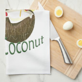 Coconut Drink Tiki Bar Handtuch (Viertel Falte)