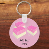 Coconut-Eisblöcke auf Ihre eigene Farbe - Name hin Schlüsselanhänger (Vorderseite)