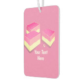 Coconut-Eisblöcke - UK-Süßwarengeschäft - Ihr Text Autolufterfrischer (Links)