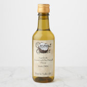 Coconut Extract Custom Label Weinetikett (Vorderseite)