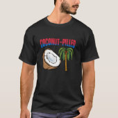 Coconut gefüllt Kokosnuss Tree Kamala Harris Funny T-Shirt (Vorderseite)