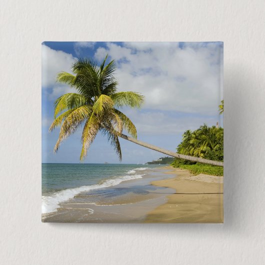 Coconut Grove Beach in Cades Bay, mit St. 2 Button (Vorderseite)