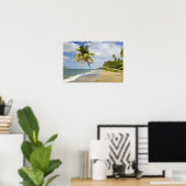 Coconut Grove Beach in Cades Bay, mit St. 2 Poster (Heimbüro)