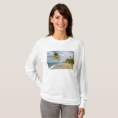Coconut Grove Beach in Cades Bay, mit St. 2 T-Shirt (Vorne ganz)