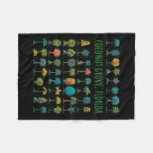 Coconut Grove Florida Fleecedecke (Vorderseite (Horizontal))