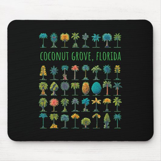 Coconut Grove Florida Mousepad (Vorne)