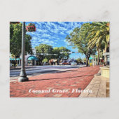 Coconut Grove, Florida Postcard Postkarte (Vorderseite)