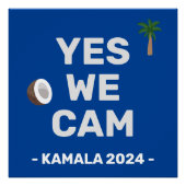 Coconut Harris 2024 Yes We Cam Poster (Vorderseite)