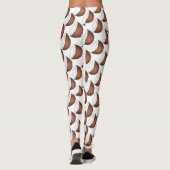 Coconut-Kokosnüsse-Feinschmecker Tropeninsel Leggings (Rückseite)