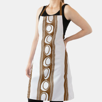 Coconut Luxury Jacquard Streifen Schürze
