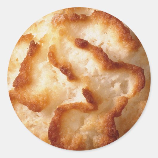 Coconut Macaroon Cookies Stickers (Vorderseite)