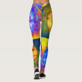 Coconut Mid Century Style Leggings (Rückseite)