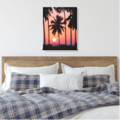 Coconut Palm Tree Landschaft Leinwanddruck (Insitu (Schlafzimmer))