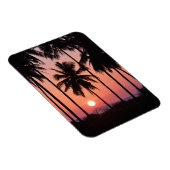 Coconut Palm Tree Landschaft Magnet (Rechte Seite)