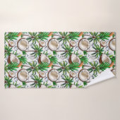 Coconut Palm Tree tropisches Muster Badehandtuch (Badehandtuch)