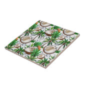 Coconut Palm Tree tropisches Muster Fliese (Seite)
