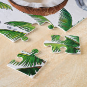 Coconut Palm Tree tropisches Muster Puzzle (Seite)