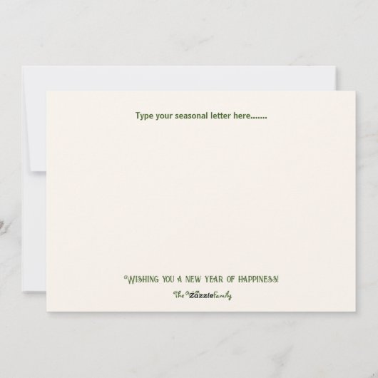 Coconut Palms Urlaubskarte Feiertagskarte (Rückseite)