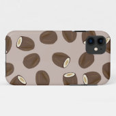 Coconut Pattern Case-Mate iPhone Hülle (Rückseite (Horizontal))