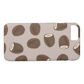 Coconut Pattern Case-Mate iPhone Hülle (Rückseite (Horizontal))