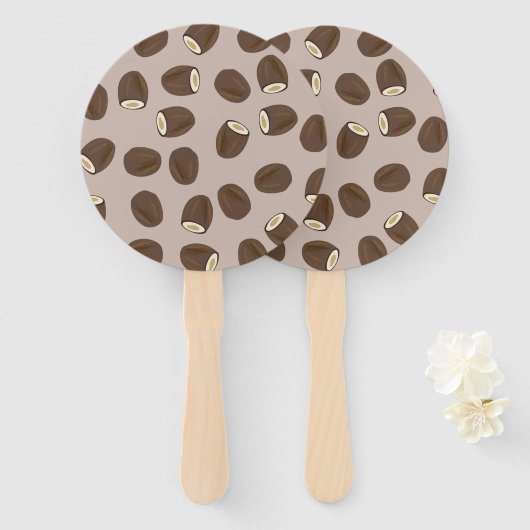 Coconut Pattern Fächer (Vorne und Hinten)