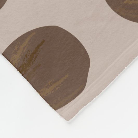 Coconut Pattern Fleecedecke (Ecke)