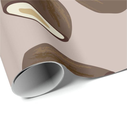 Coconut Pattern Geschenkpapier (Rolleneckpunkt)