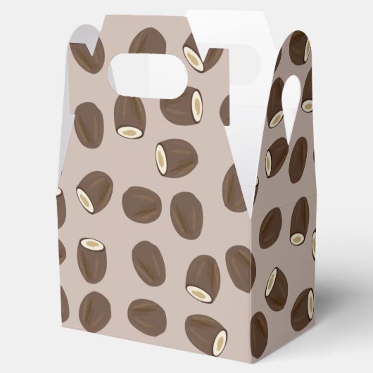 Coconut Pattern Geschenkschachtel (Geöffnet)