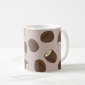 Coconut Pattern Kaffeetasse (VorderseiteRechts)