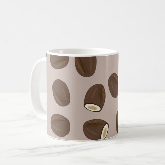 Coconut Pattern Kaffeetasse (Vorderseite Links)