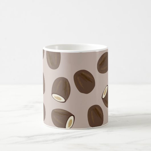 Coconut Pattern Kaffeetasse (Mittel)