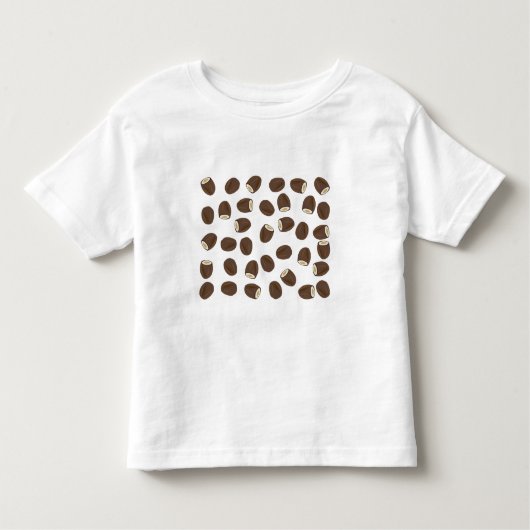 Coconut Pattern Kleinkind T-shirt (Vorderseite)