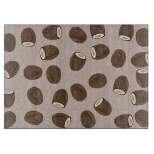 Coconut Pattern Schneidebrett