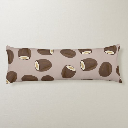 Coconut Pattern Seitenschläferkissen (Rückseite)