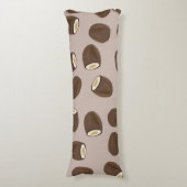 Coconut Pattern Seitenschläferkissen (Vorderseite Vertikal)