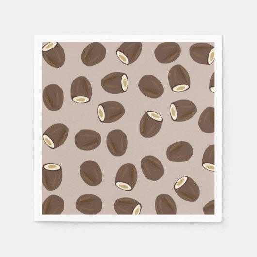 Coconut Pattern Serviette (Vorderseite)