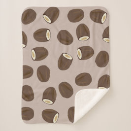 Coconut Pattern Sherpadecke