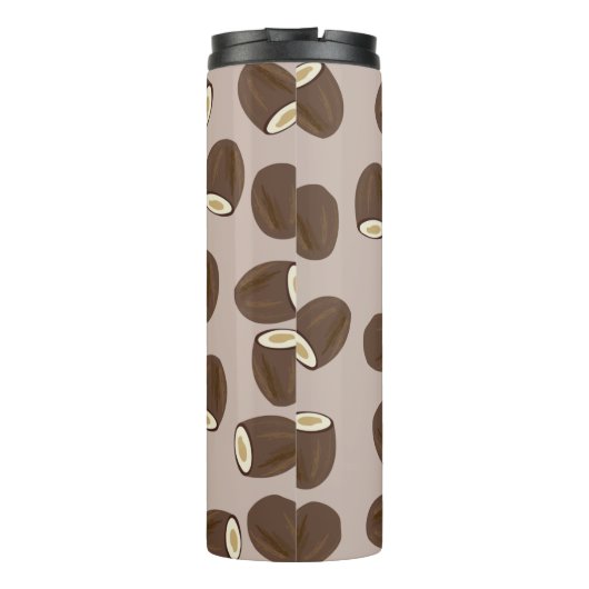Coconut Pattern Thermosbecher (Rückseite)