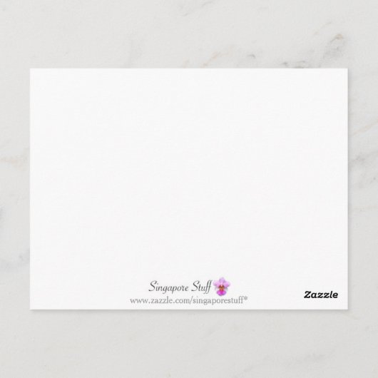 Coconut Postkarte (Rückseite)