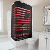 Coconut Republic Warning: Duschvorhang (Beispiel)