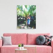 Coconut Shade 2014 Leinwanddruck (Insitu (Wohnzimmer))