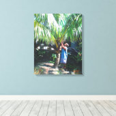 Coconut Shade 2014 Leinwanddruck (Insitu (Holzboden))