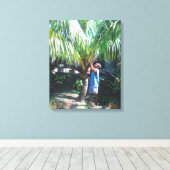 Coconut Shade 2014 Leinwanddruck (Insitu (Holzboden))
