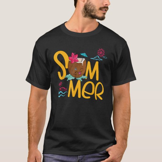 Coconut Summer T-Shirt (Vorderseite)