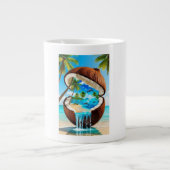 Coconut sun Jumbo-Tasse (Vorderseite)