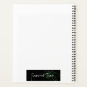 COCONUT TOWN SpiralNotebook Planer (Rückseite)