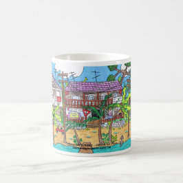 Coconut Tree Divers Tasse