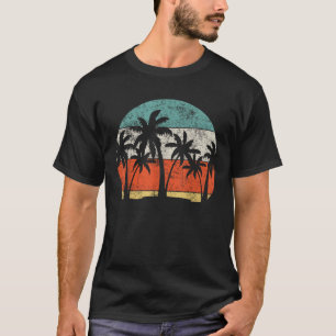 Coconut Tree Palm Urlaub Tropischer Sommer T-Shirt