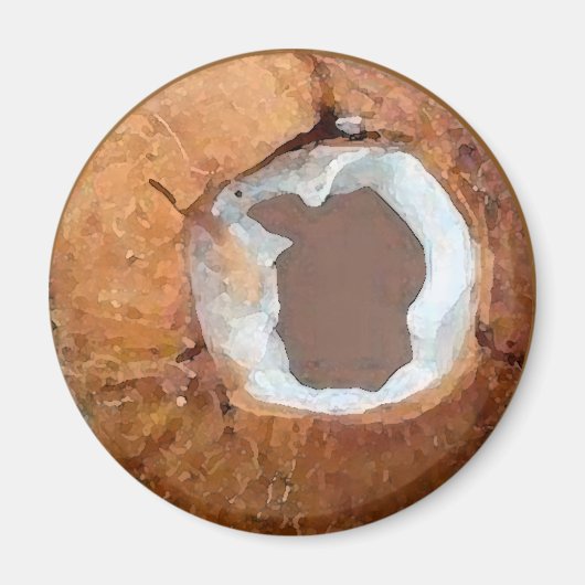 Coconut Watercolor - Magnet (Vorne)