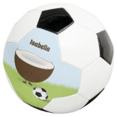 Coconut-Zeichen und -Name | Fußballball Fußball (Dreiviertel)